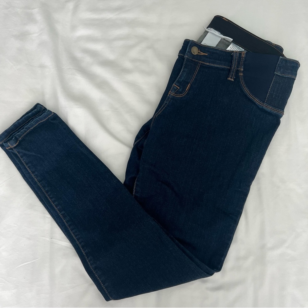 Liz Lange Maternity Jegging, Dark Wash Size Small